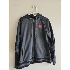 Dale Earnhardt Jr. Chase Authentics #88 Zip Up Jacket Gray, Men's 2XL/XXL